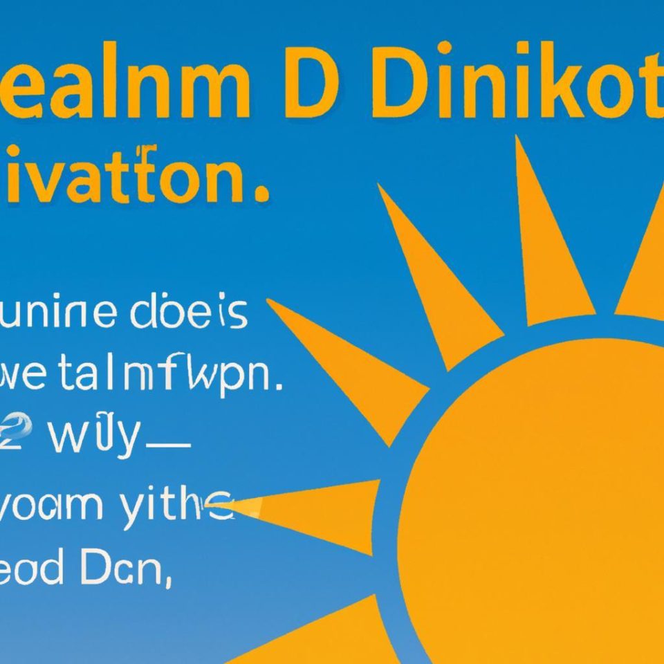 Unlocking Sunshine: How Outdoor Time Elevates Your Vitamin D Levels