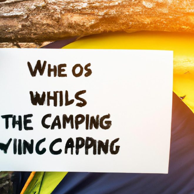 Embrace the Wild: Why Camping is the Ultimate Adventure for Nature Enthusiasts