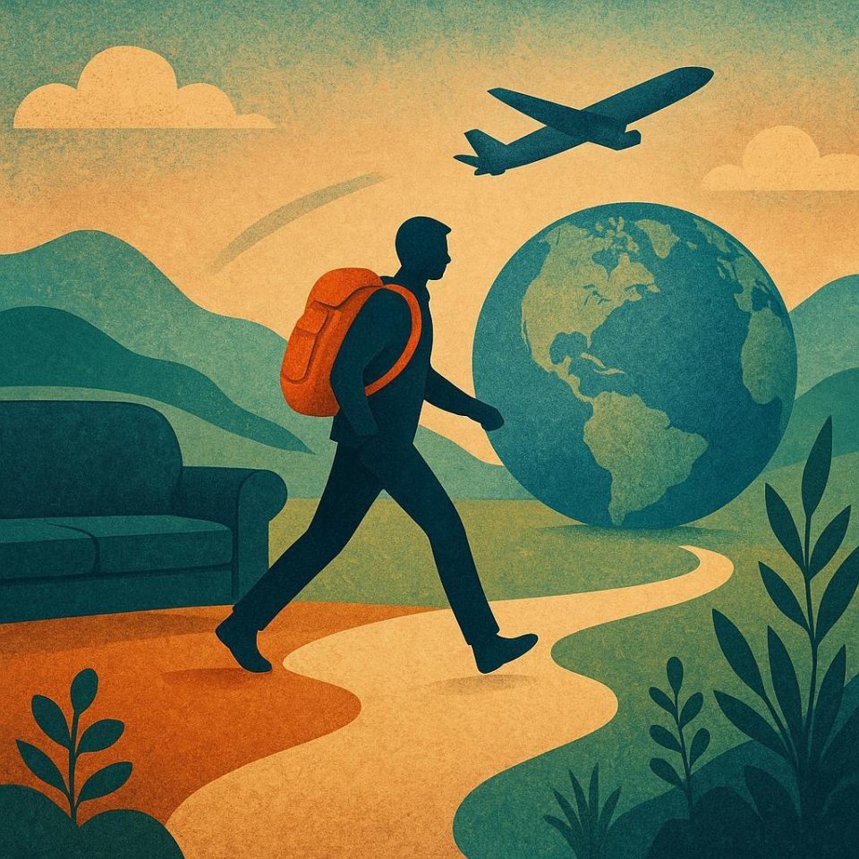 Wandering Away from the Couch: How Frequent Travel Sparks an Active Life