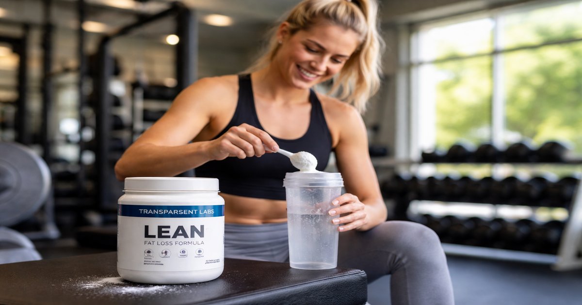 transparent labs lean in use