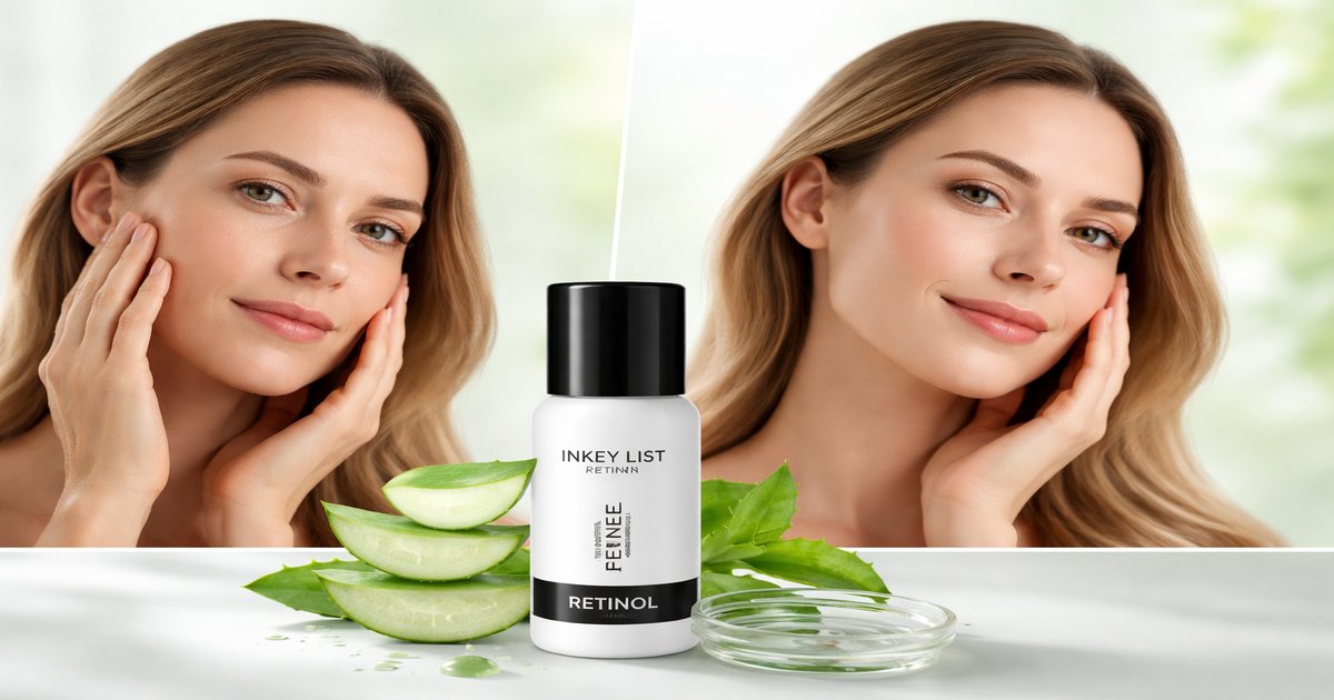 inkey list retinol in use