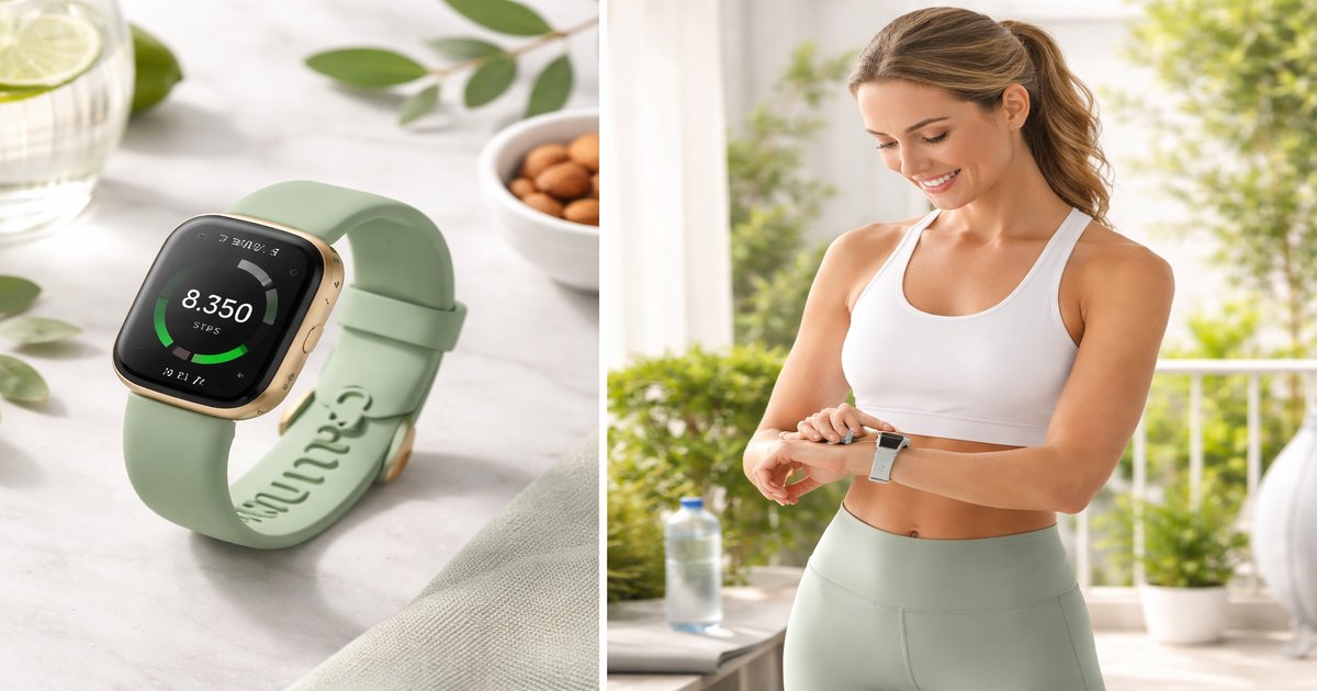 fitbit in use