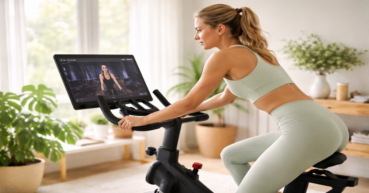 peloton + in use
